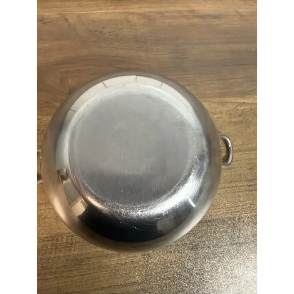 Vintage Farberware Classic Stainless Steel Nesting Mixing Bowl Set 3 w/ Handles
